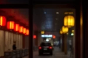 荒原公路旁竖着的一块木质路牌