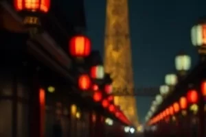 玻璃花房里独自坐着的一位客人